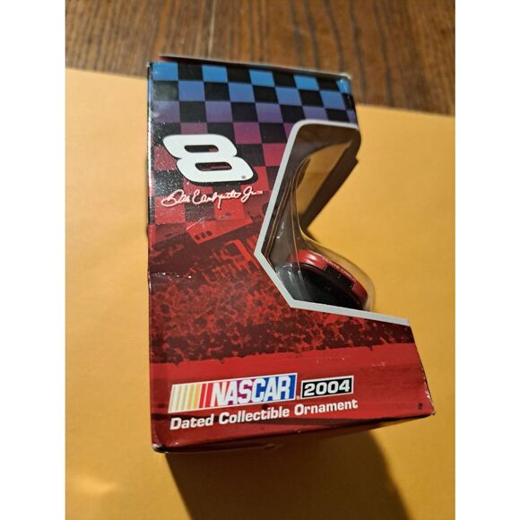 Vintage 2004 Trevco Dale Earnhardt Jr #8 NASCAR Holiday Christmas Tree Ornament - Picture 5 of 6